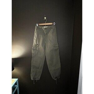 Levi’s ’94 Baggy Cargo Pants Womens 24 Olive Green Utility 90s Loose Fit